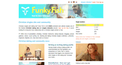 Desktop Screenshot of funkyfishdating.com